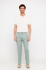 Cortefiel Pantal&oacute;n chino slim fit Verde