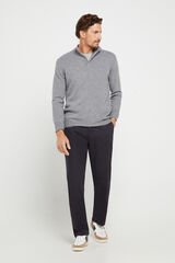 Cortefiel Pantal&oacute;n chino slim fit Azul marino