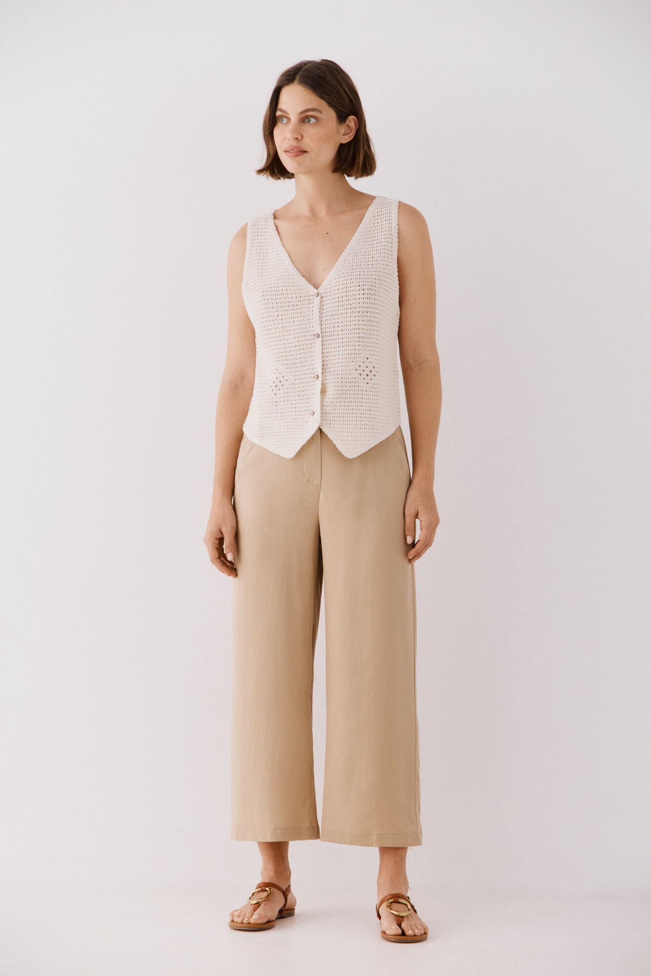 Cortefiel Pantal&oacute;n de tencel