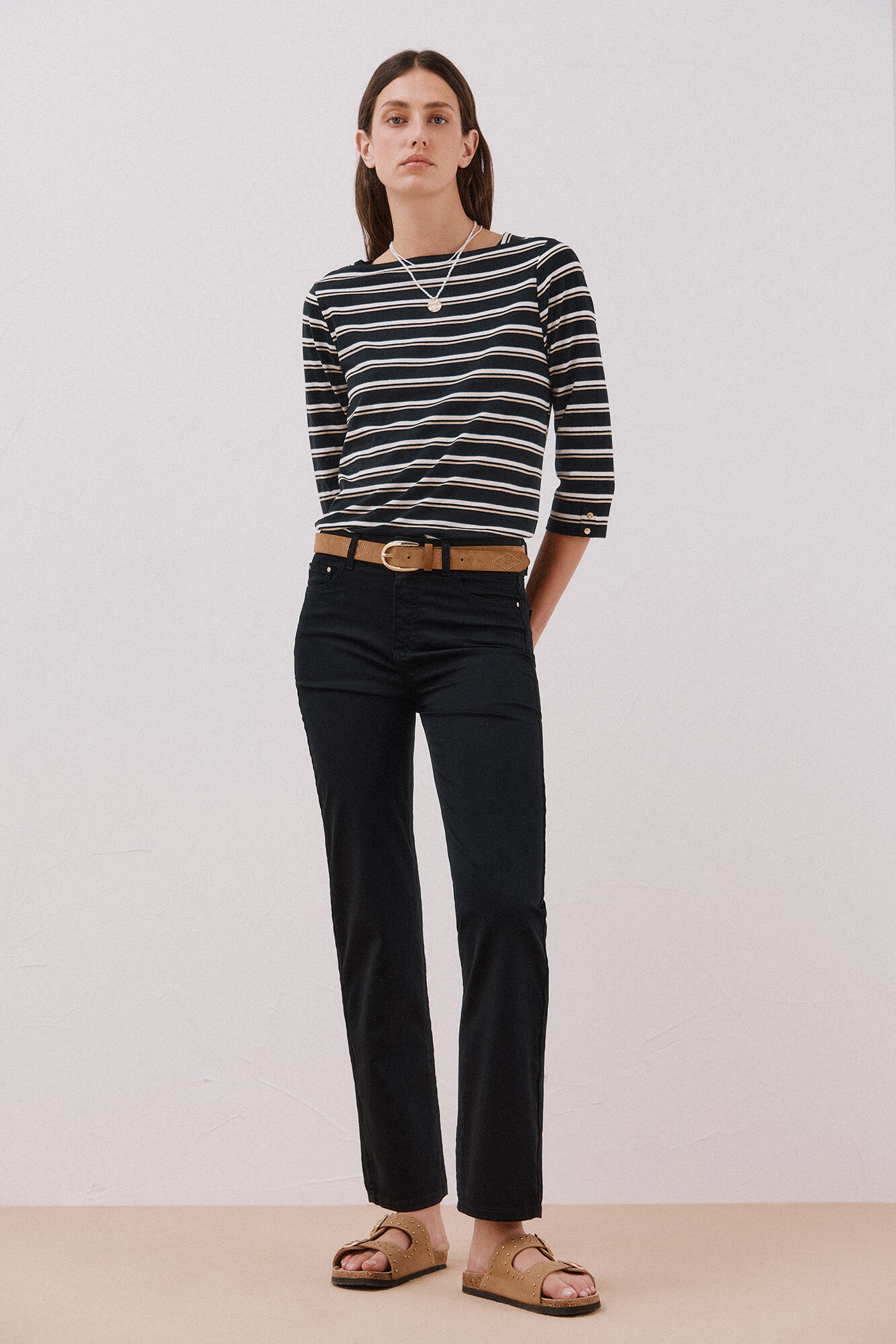 Cortefiel Jeans sensational recto Negro