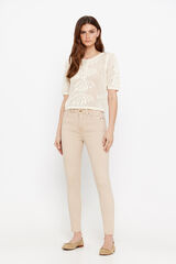 Cortefiel Pantal&oacute;n Vaquero Push Up Beige