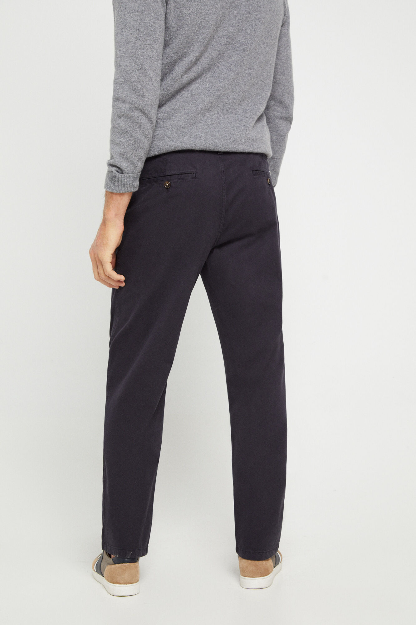 Cortefiel Pantal&oacute;n chino slim fit Azul marino