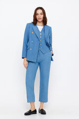 Cortefiel Pantal&oacute;n look denim Azul