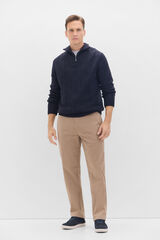 Cortefiel Pantal&oacute;n chino regular fit Beige