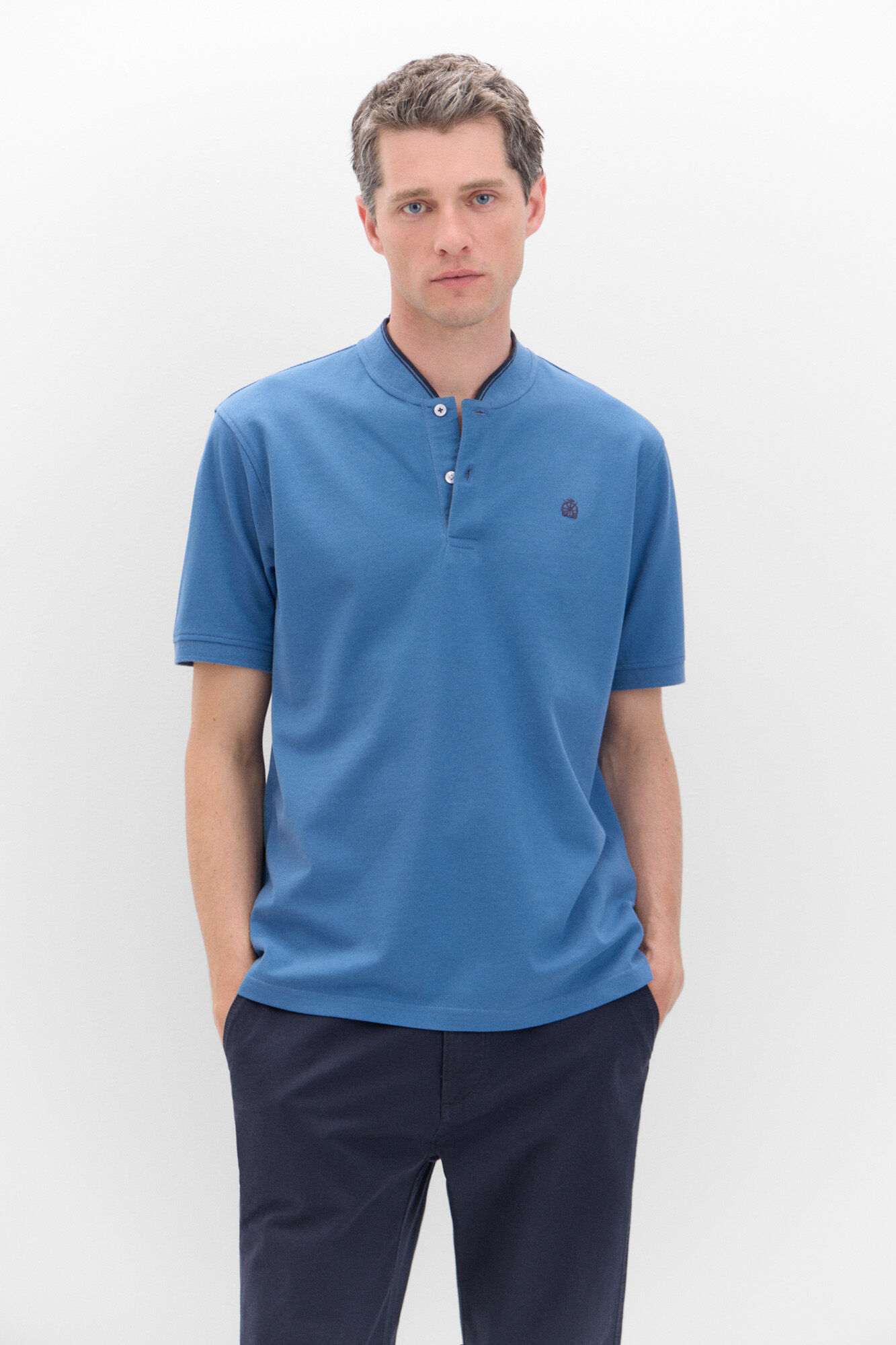 Cortefiel Polo cuello bomber