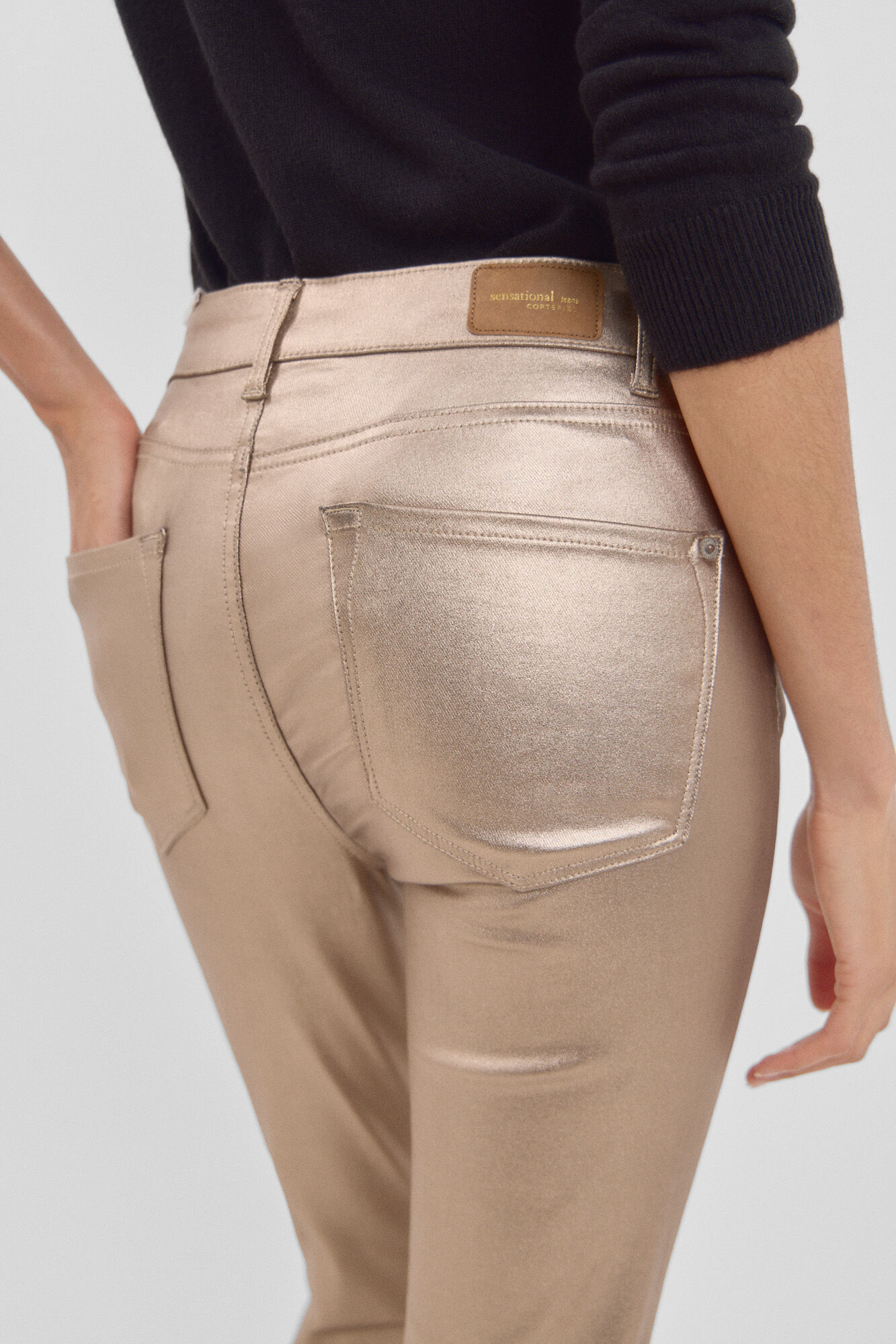 Cortefiel Pantalones Sensational Resinados