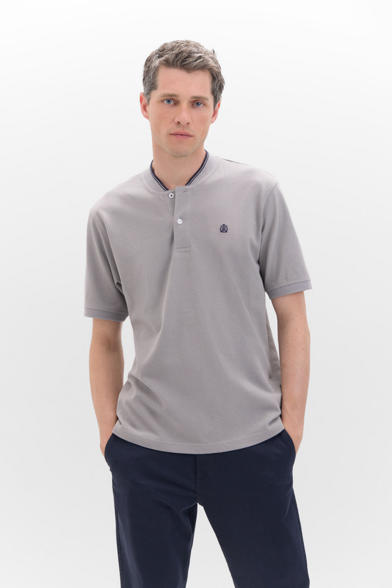 Cortefiel Polo cuello bomber