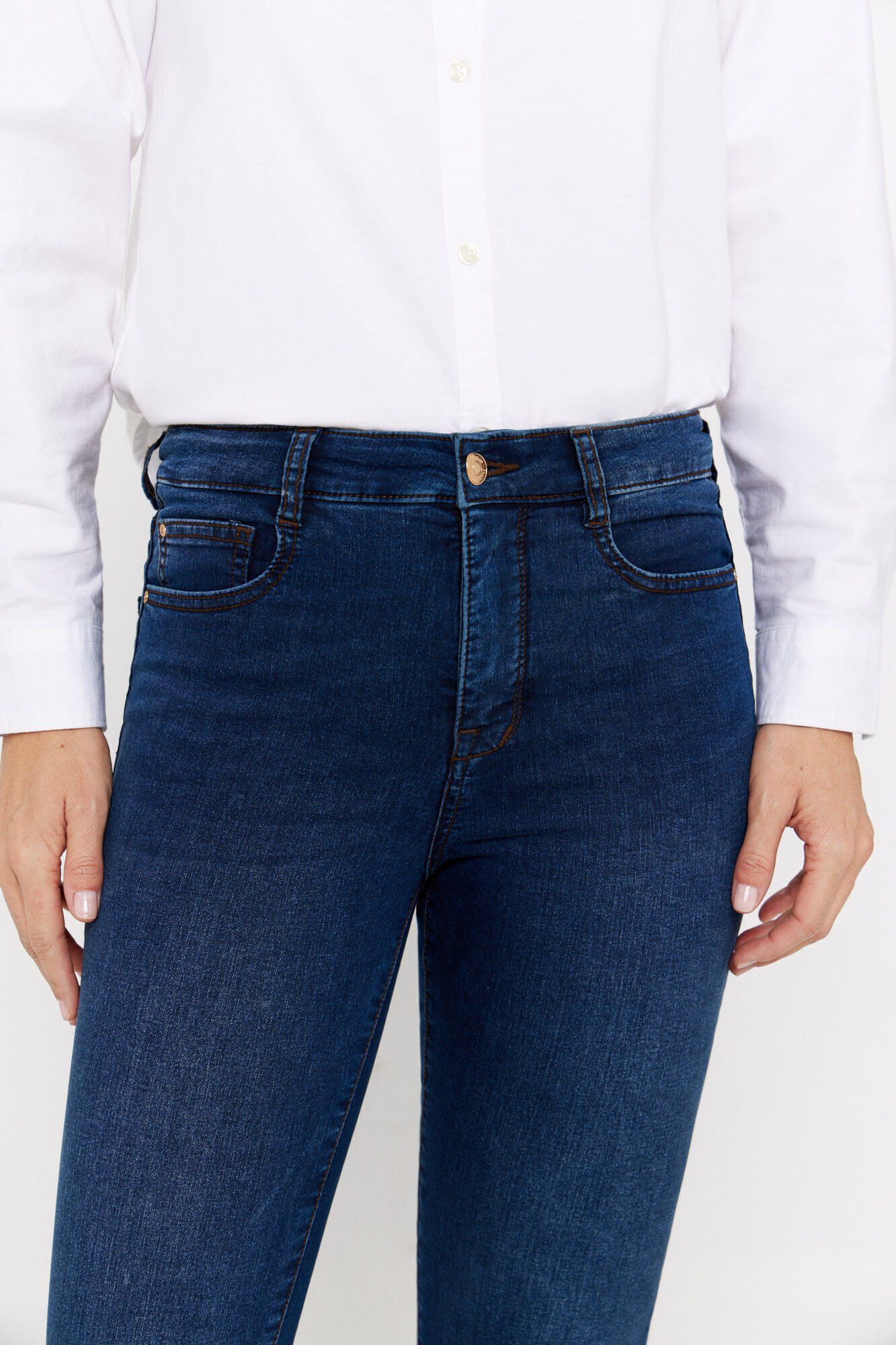 Cortefiel Pitillo vaquero Sensational fit Azul