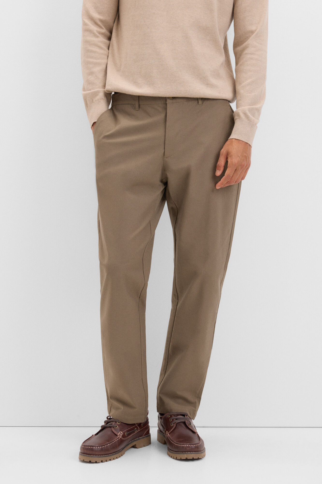 Cortefiel Pantal&oacute;n chino confort regular fit