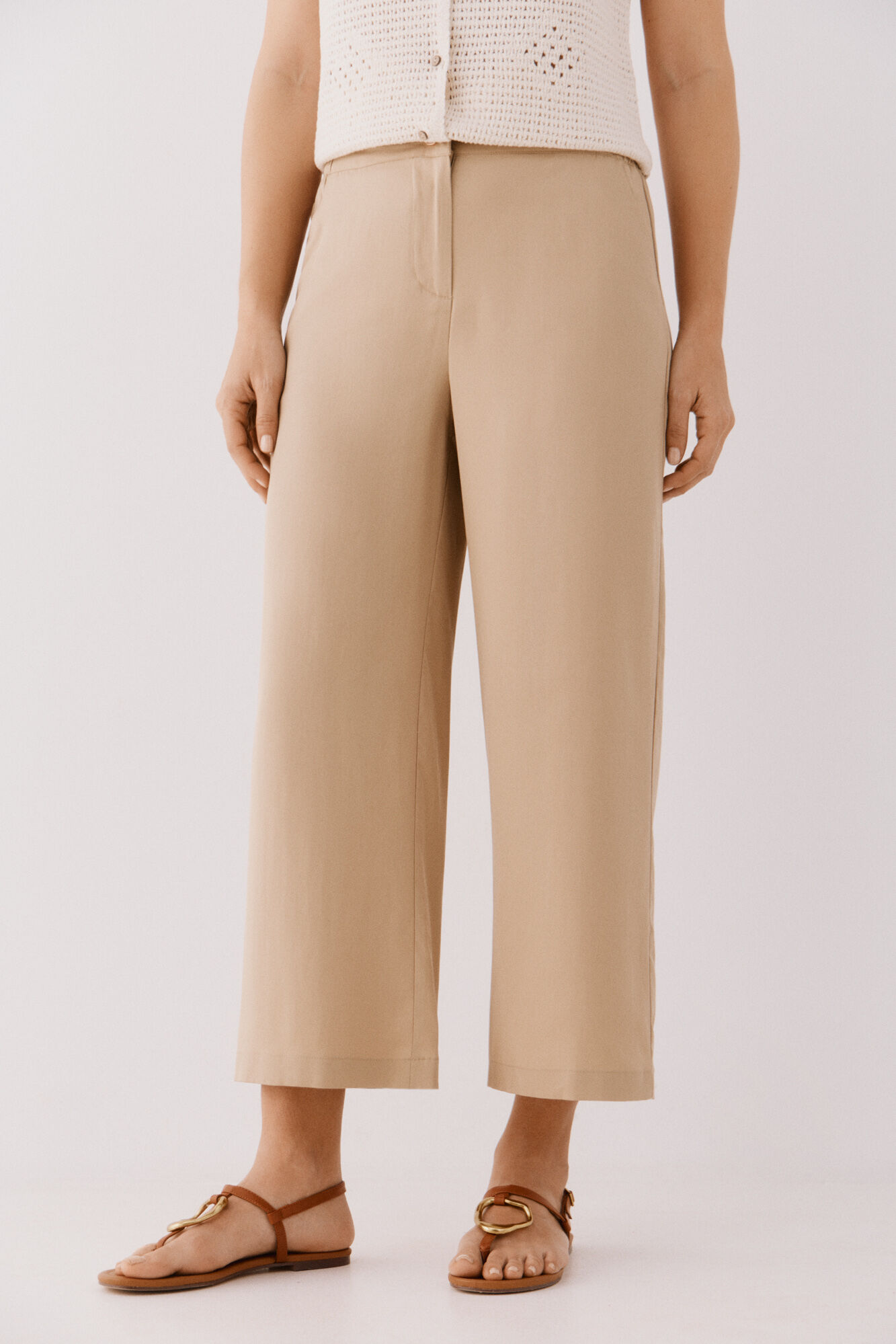 Cortefiel Pantal&oacute;n de tencel