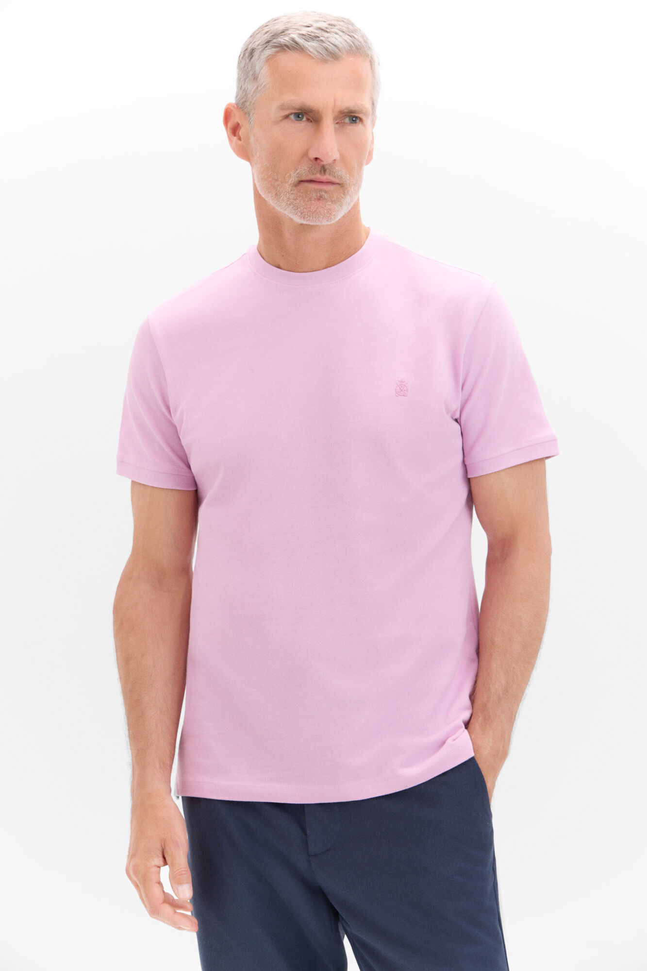 Cortefiel Camiseta b&aacute;sica piqu&eacute;