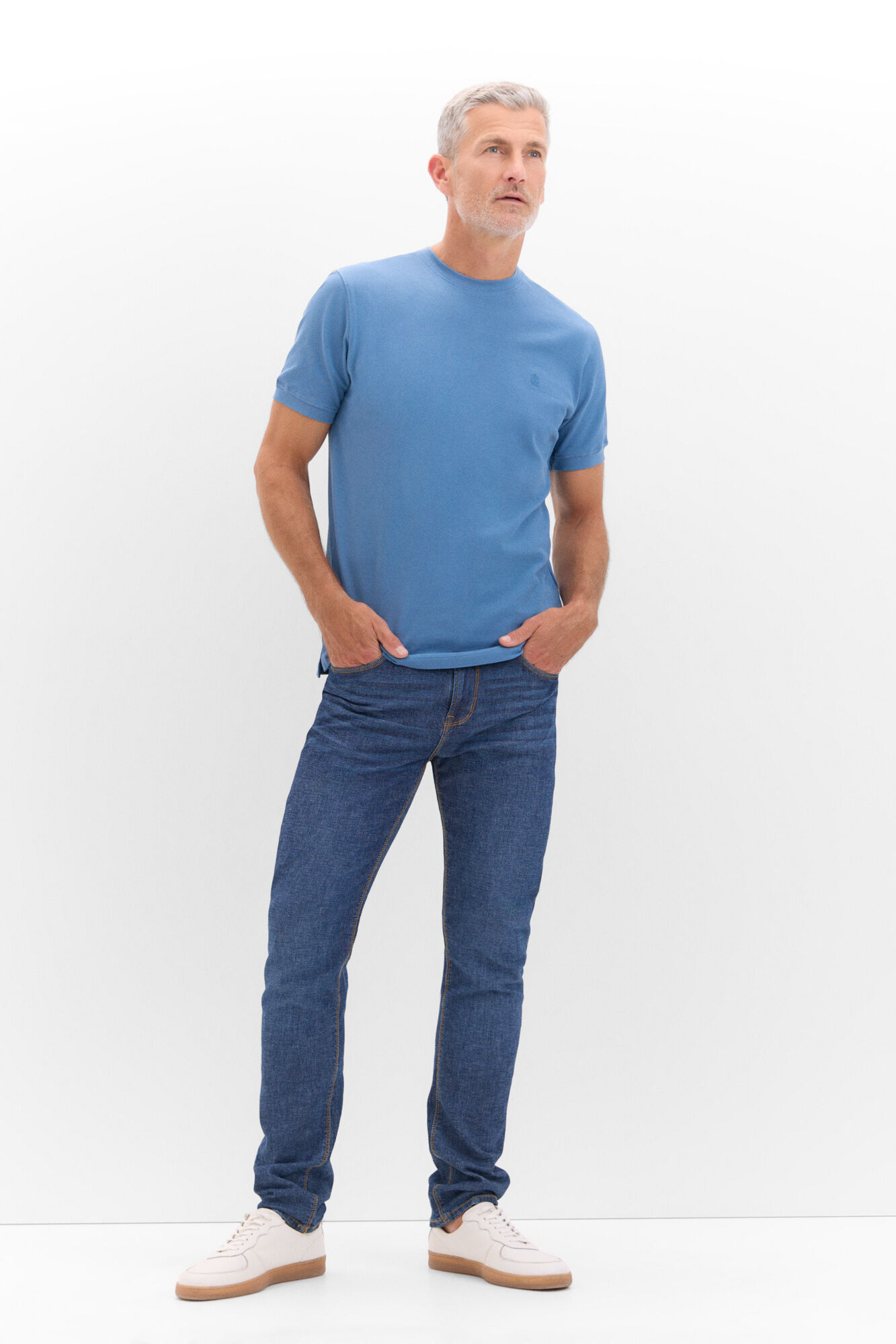 Cortefiel Camiseta b&aacute;sica piqu&eacute;