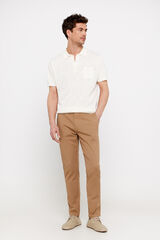 Cortefiel Pantal&oacute;n chino slim fit Beige