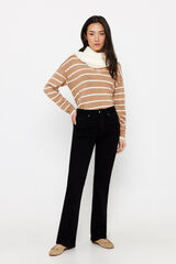 Cortefiel pantal&oacute;n vaquero campana fit Negro