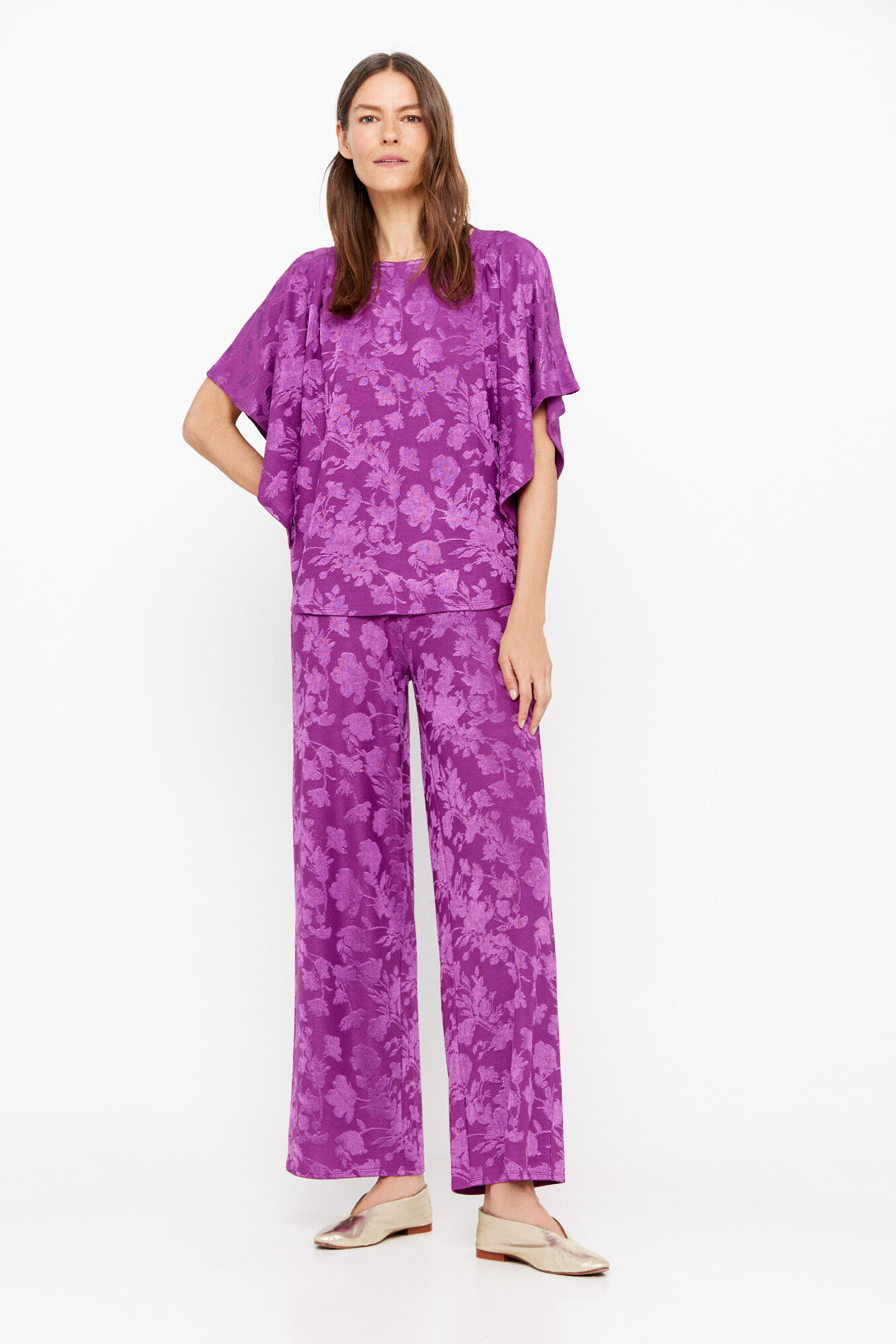 Cortefiel Pantal&oacute;n jacquard punto