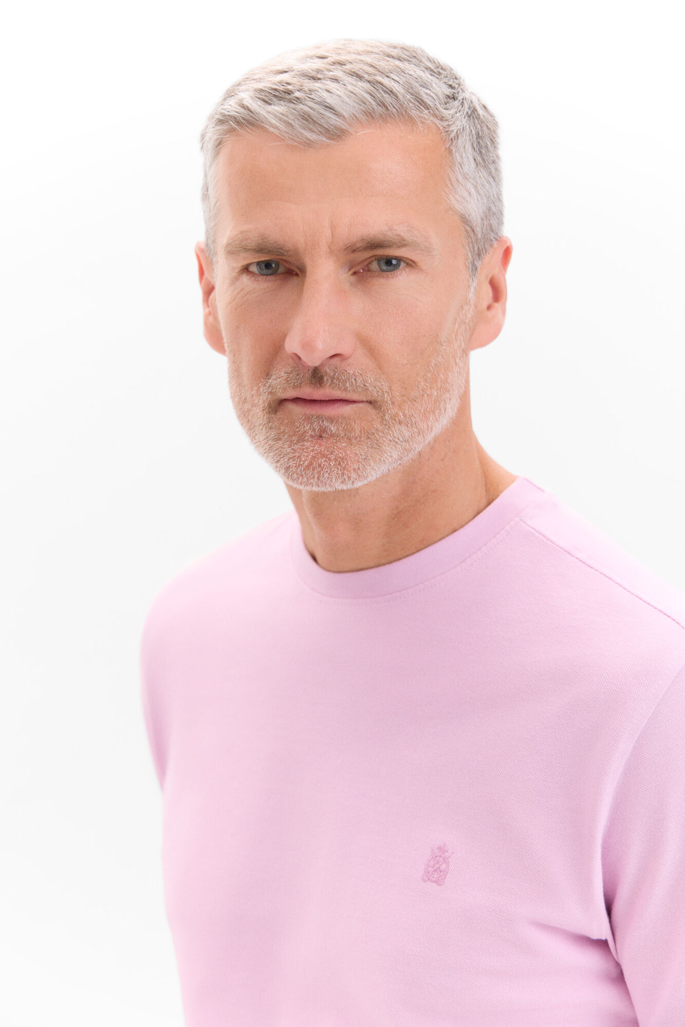 Cortefiel Camiseta b&aacute;sica piqu&eacute; Rosa