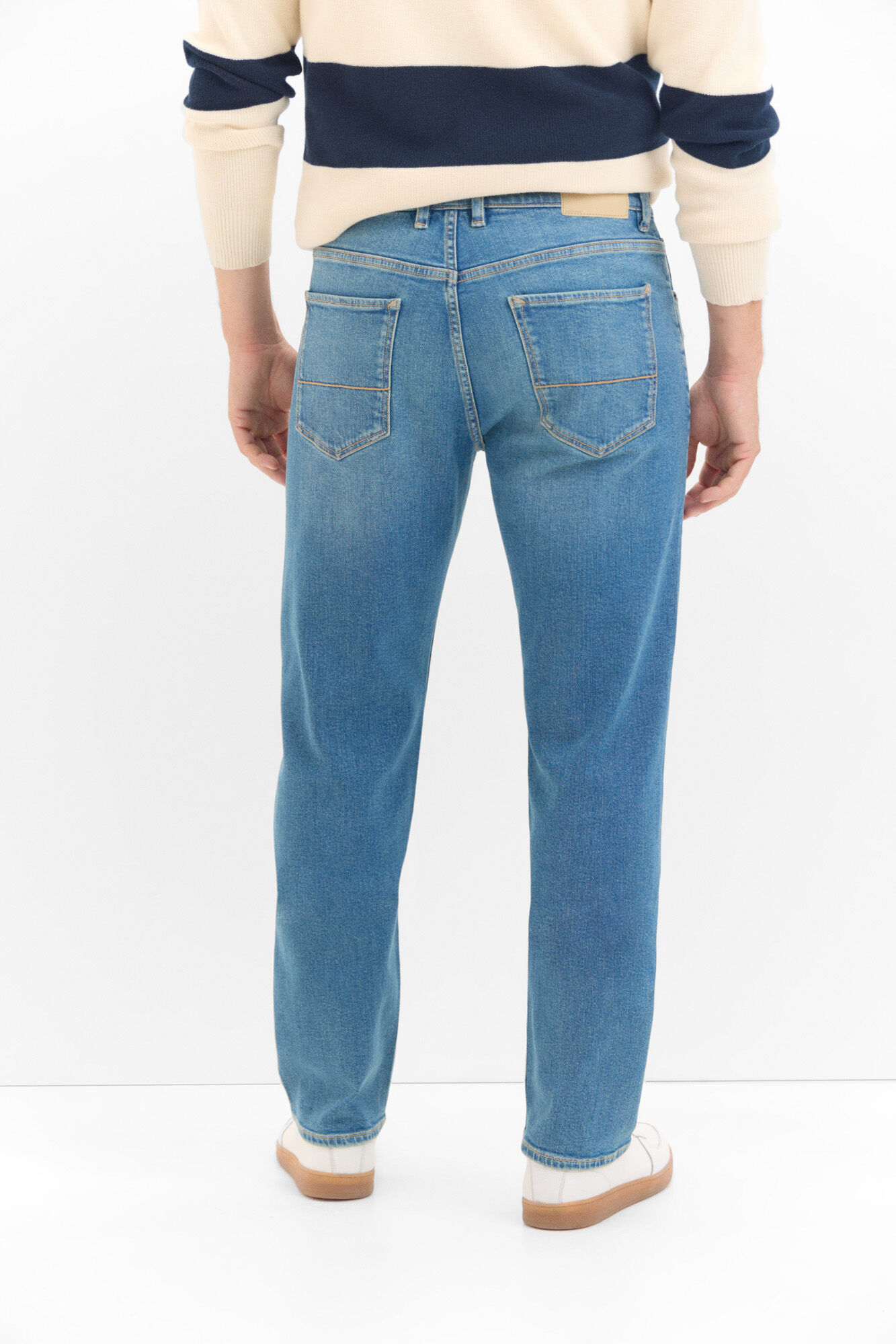 Cortefiel Pantal&oacute;n vaquero regular fit dynamic Azul