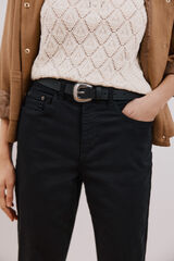 Cortefiel Jeans Mom Negro