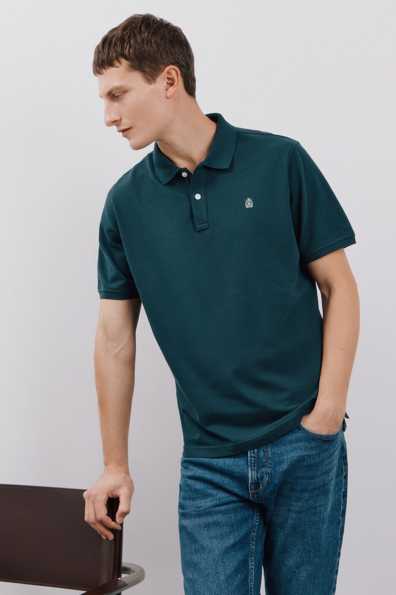Cortefiel Polo b&aacute;sico piqu&eacute;
