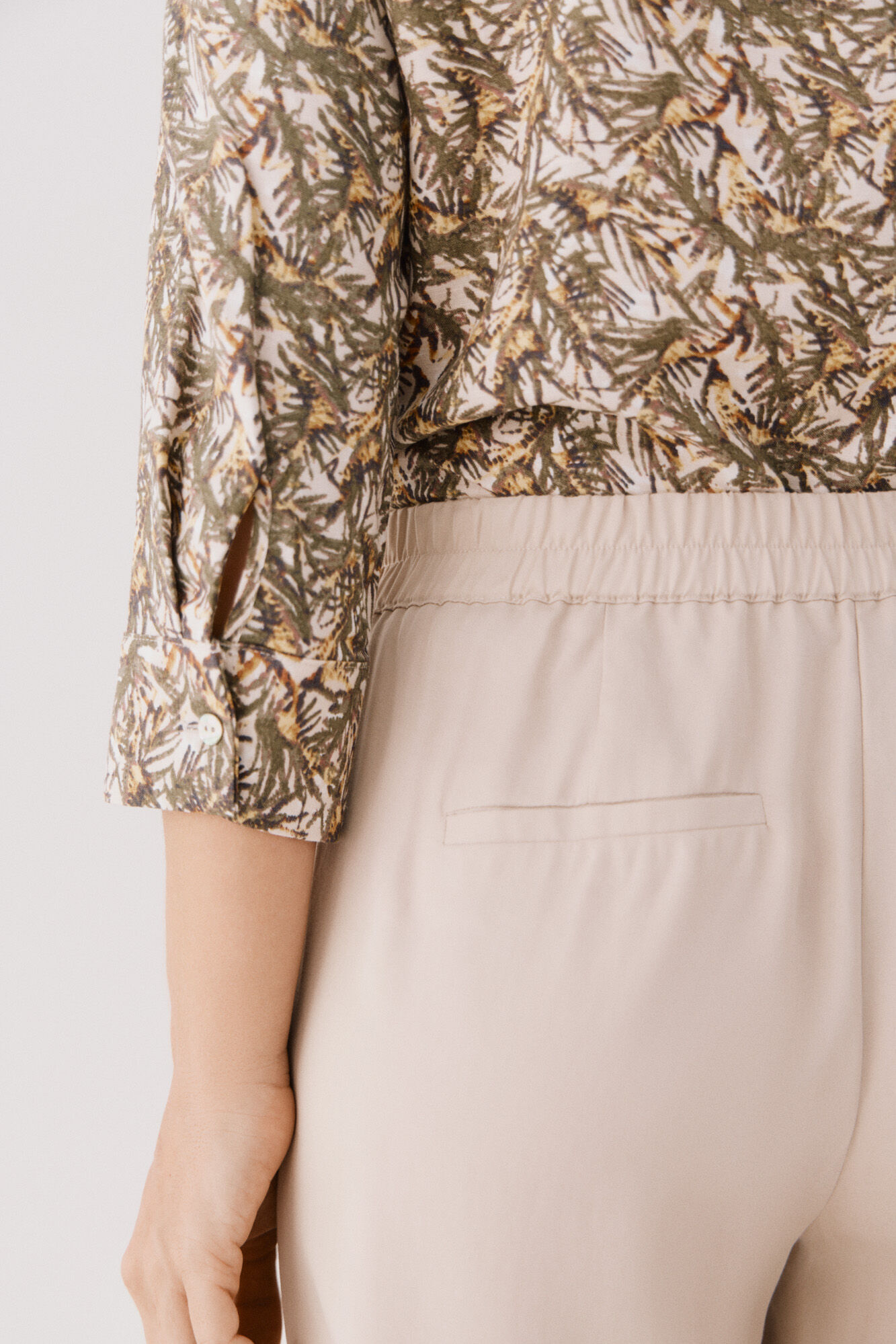 Cortefiel Pantal&oacute;n de tencel Arena