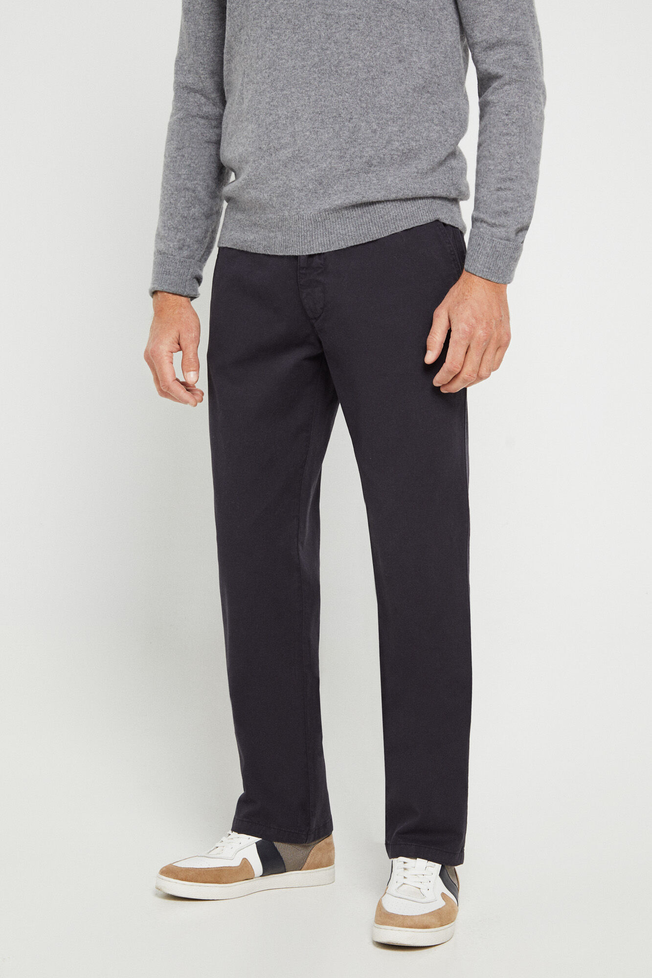 Cortefiel Pantal&oacute;n chino slim fit Azul marino
