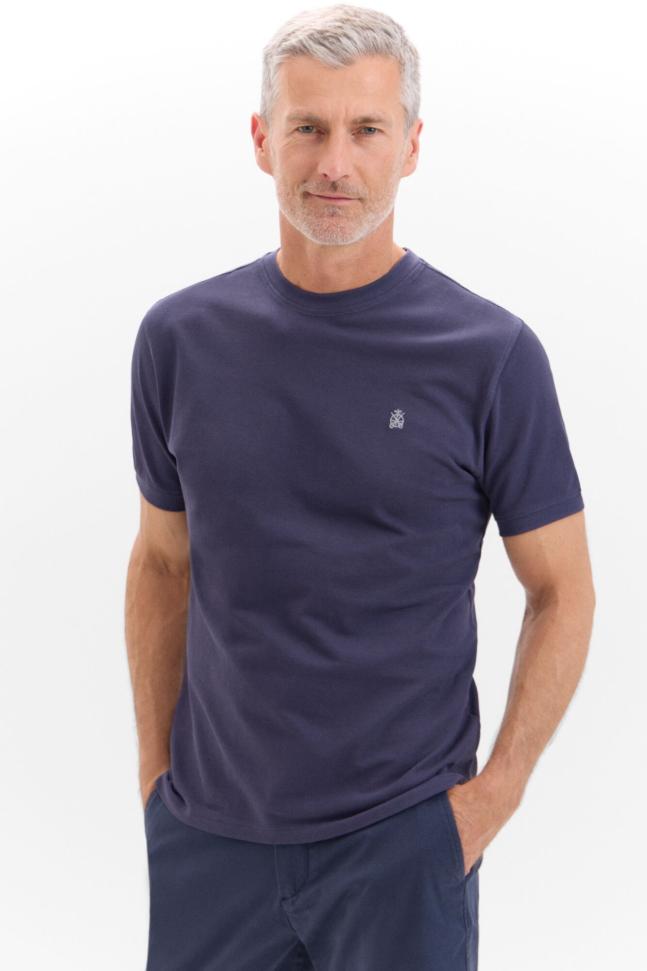 Cortefiel Camiseta b&aacute;sica piqu&eacute;