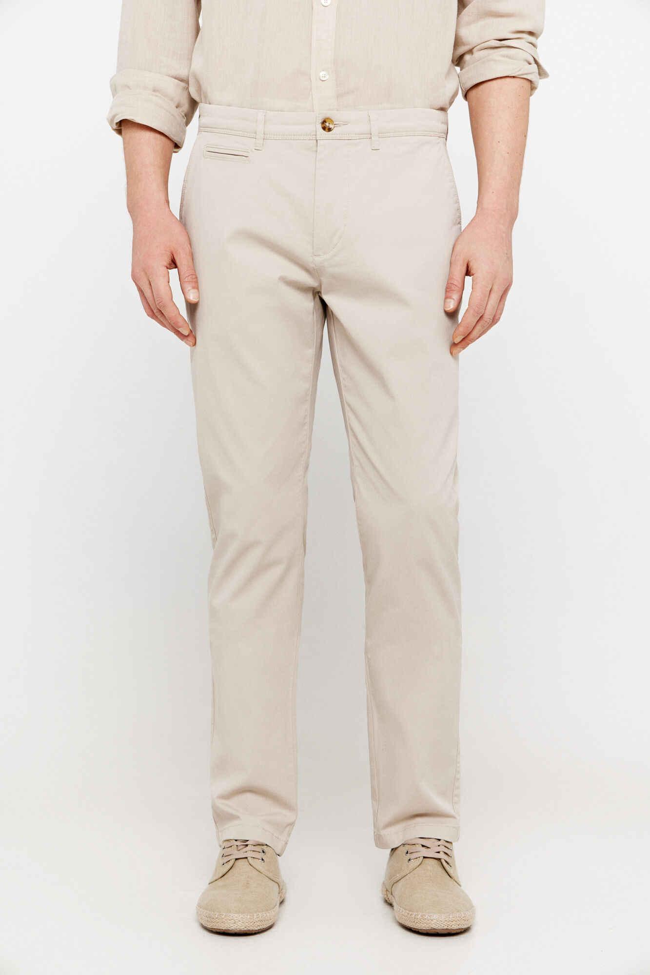 Cortefiel Pantal&oacute;n chino slim fit