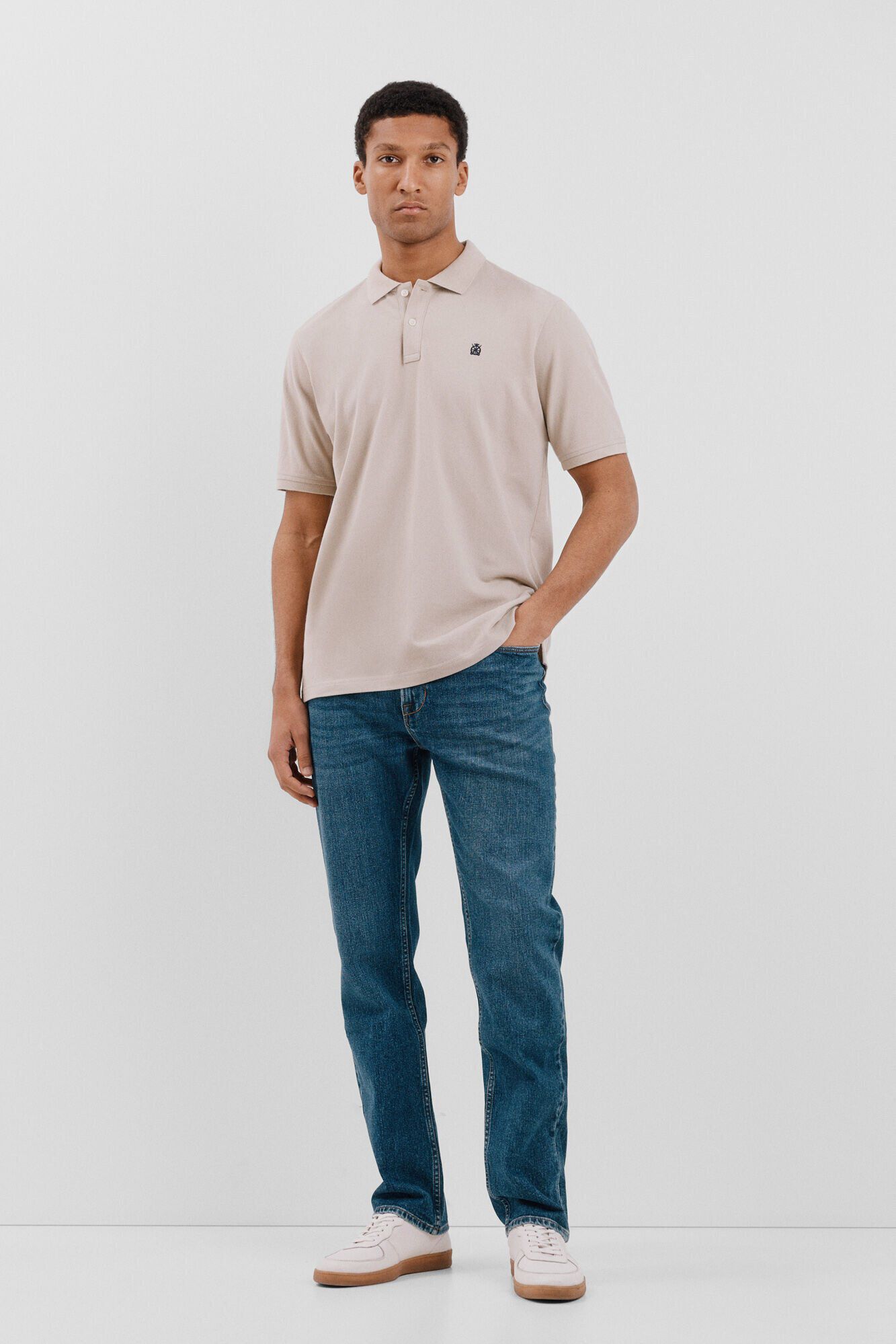 Cortefiel Polo b&aacute;sico piqu&eacute;