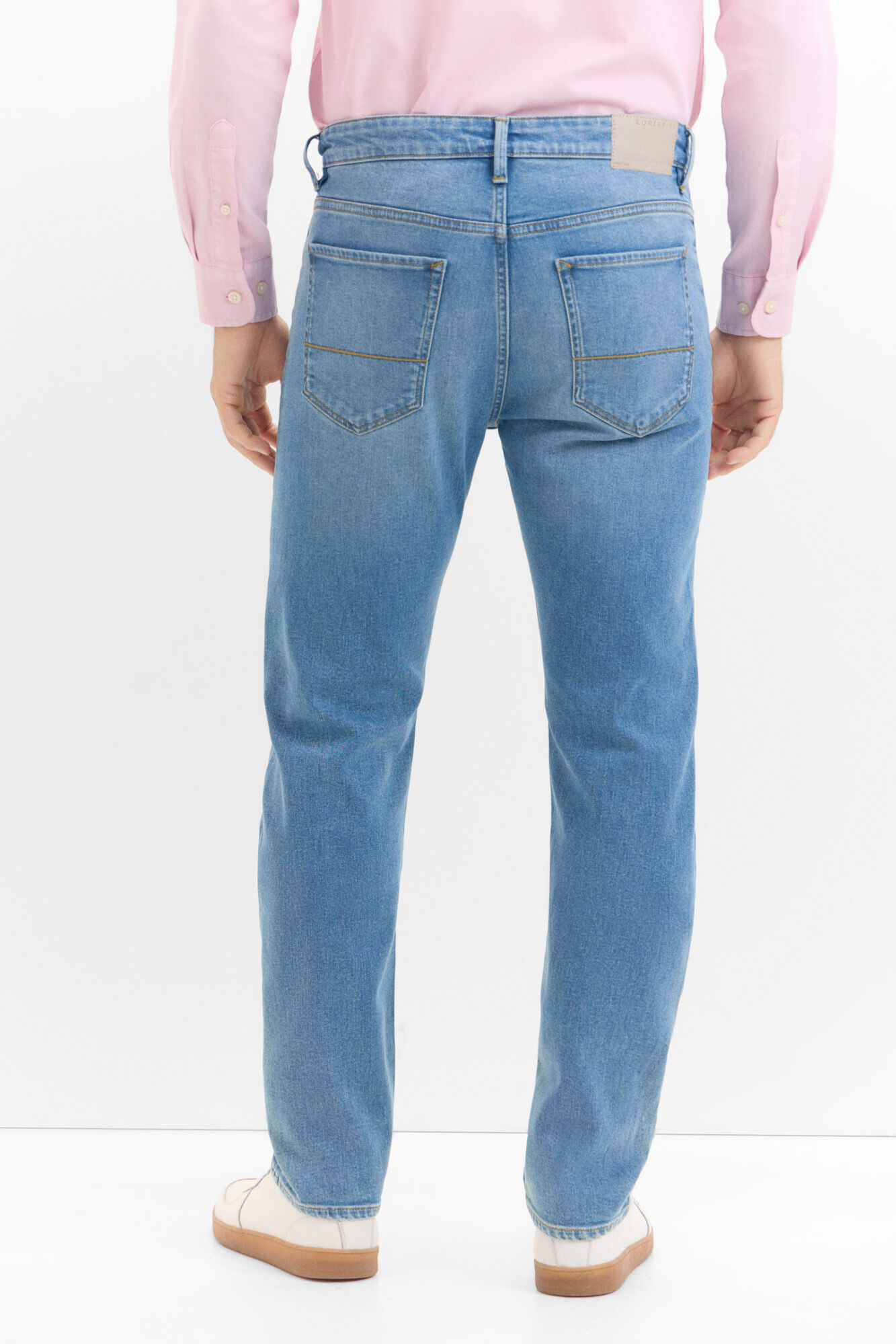 Cortefiel Pantal&oacute;n vaquero slim fit dynamic Azul
