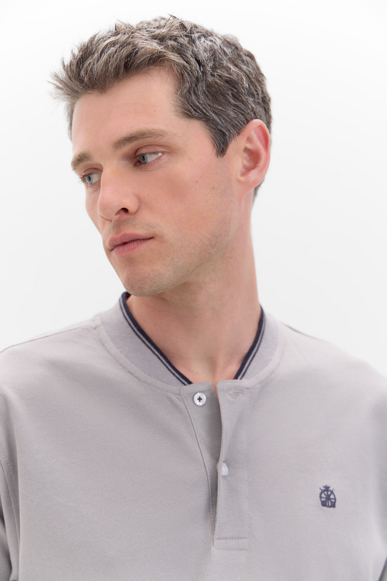 Cortefiel Polo cuello bomber