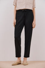 Cortefiel Pantal&oacute;n fluido Negro