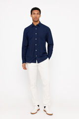 Cortefiel Pantal&oacute;n chino slim fit Marfil