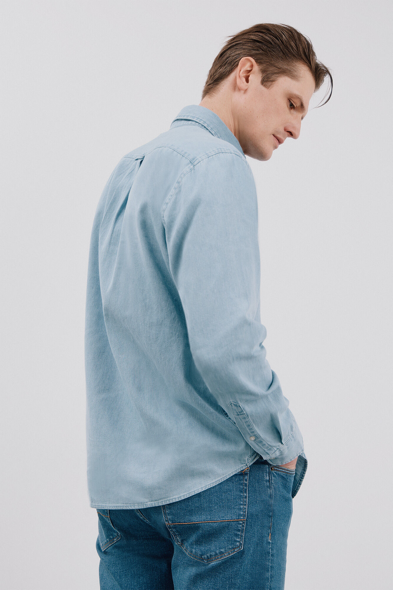 Cortefiel Camisa denim  