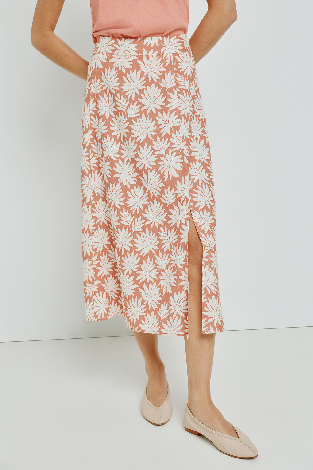 Milano Falda estampada