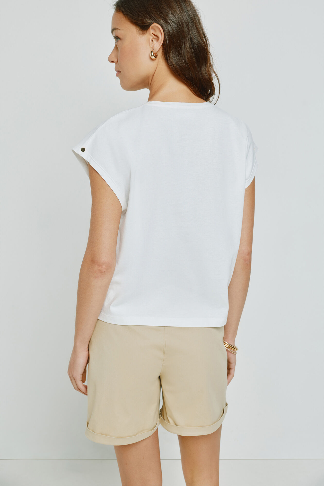 Milano Playera estampada de manga corta Blanco