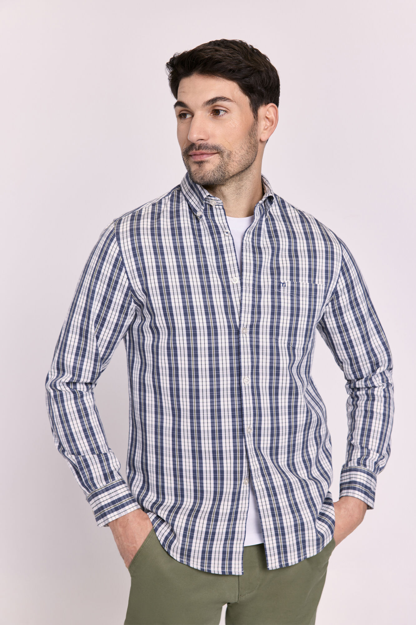 Milano Camisa manga larga a cuadros