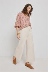 Milano Pantal&oacute;n holgado Beige