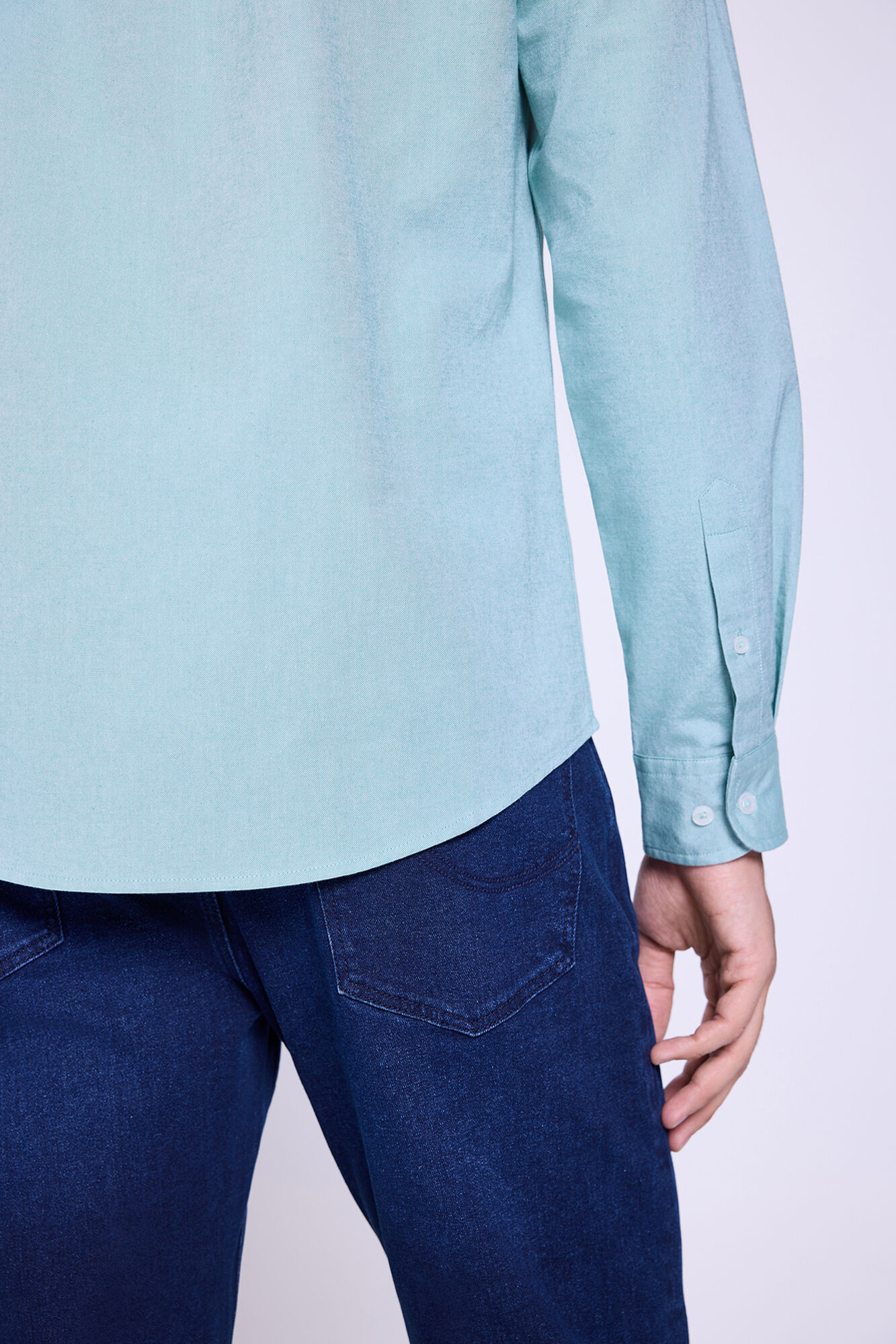 Springfield Camisa Oxford liso Botella