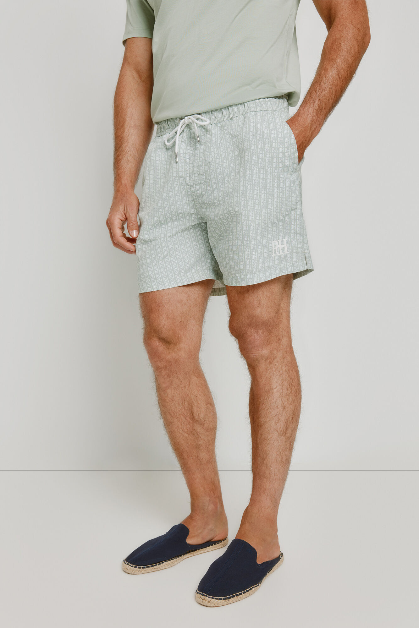 Pedro del Hierro Traje de ba&ntilde;o con logos