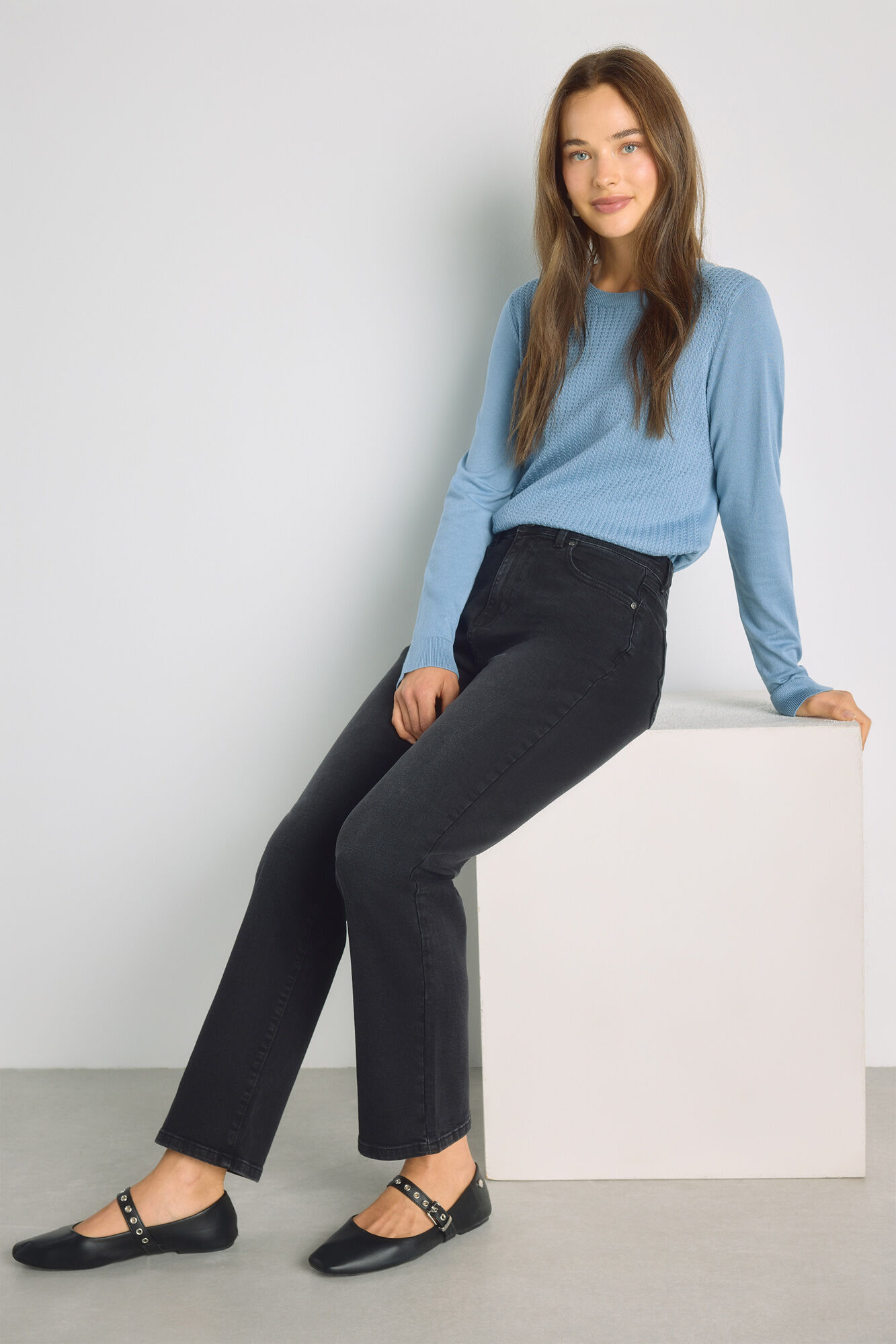 Milano Pantal&oacute;n de denim regular