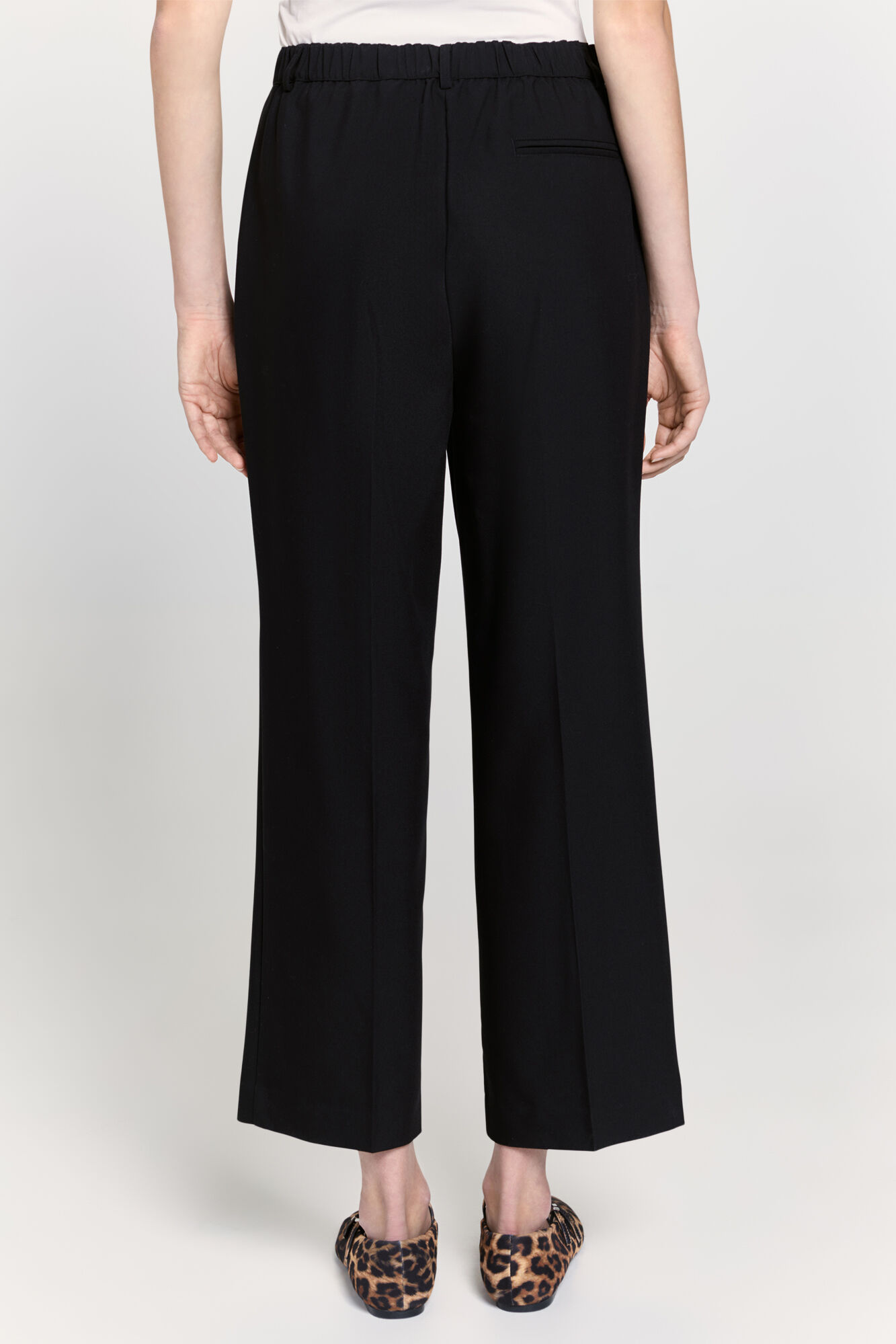 Milano Pantal&oacute;n estilo sastre Negro