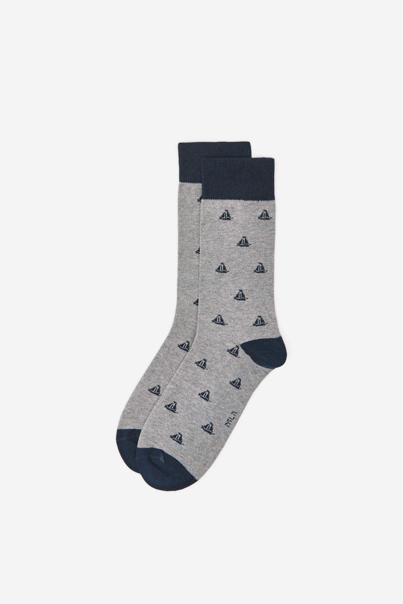Milano Calcet&iacute;n con estampado de barcos