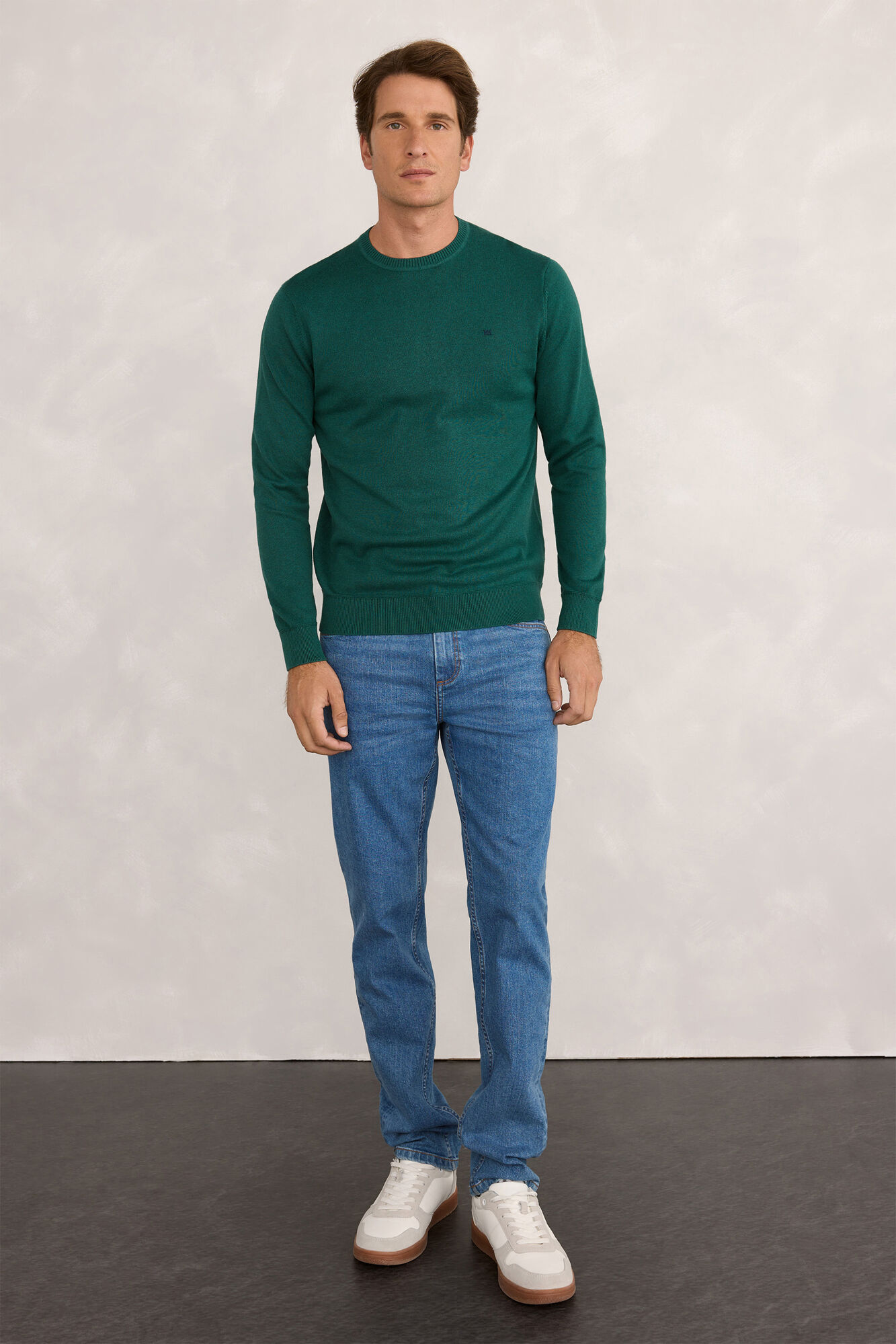 Pedro del Hierro Jersey redondo b&aacute;sico Botella