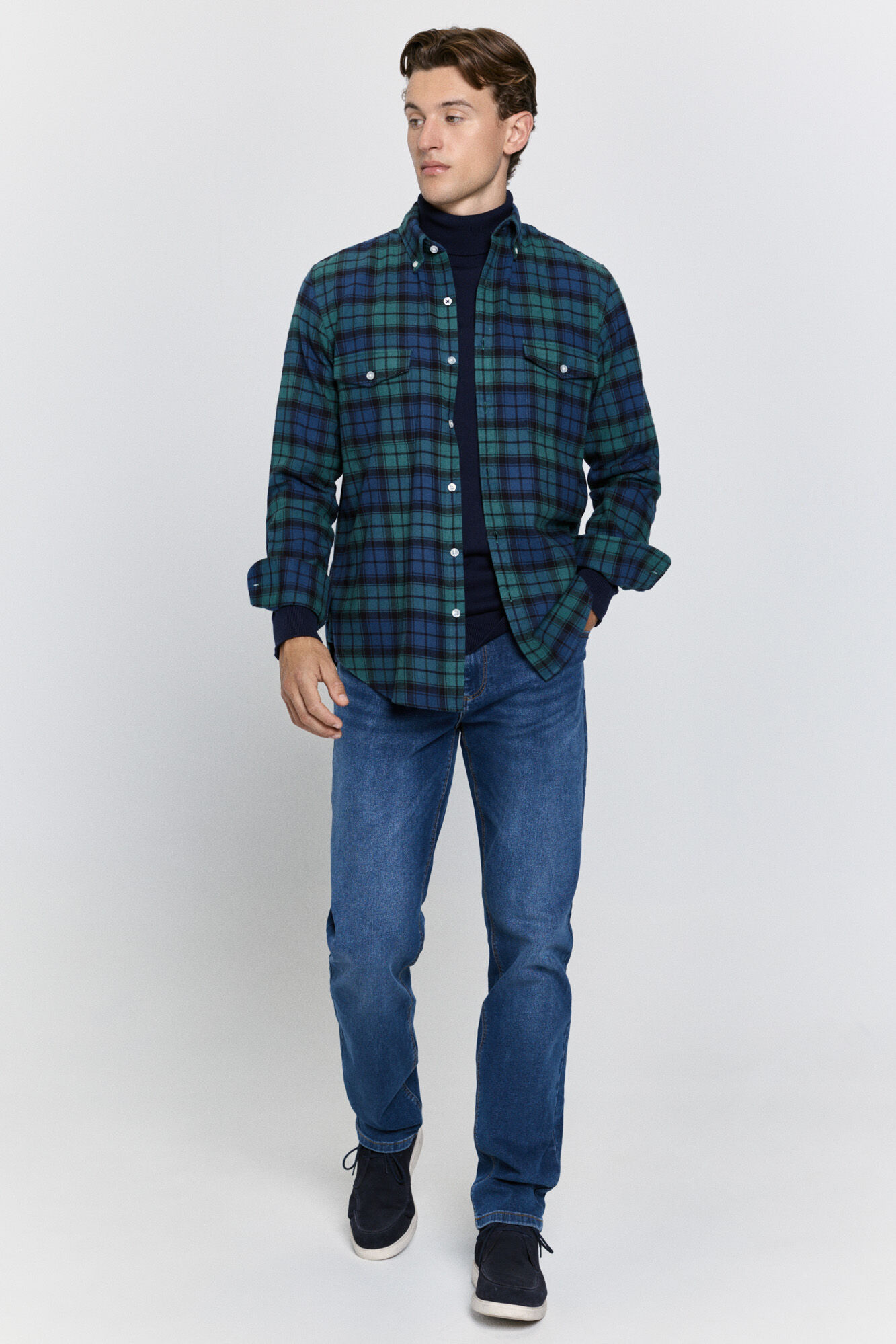 Milano Camisa a camisa de corte relajado