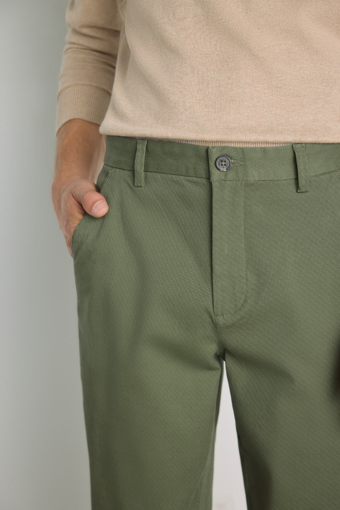 Milano Pantal&oacute;n chino slim fit Verde
