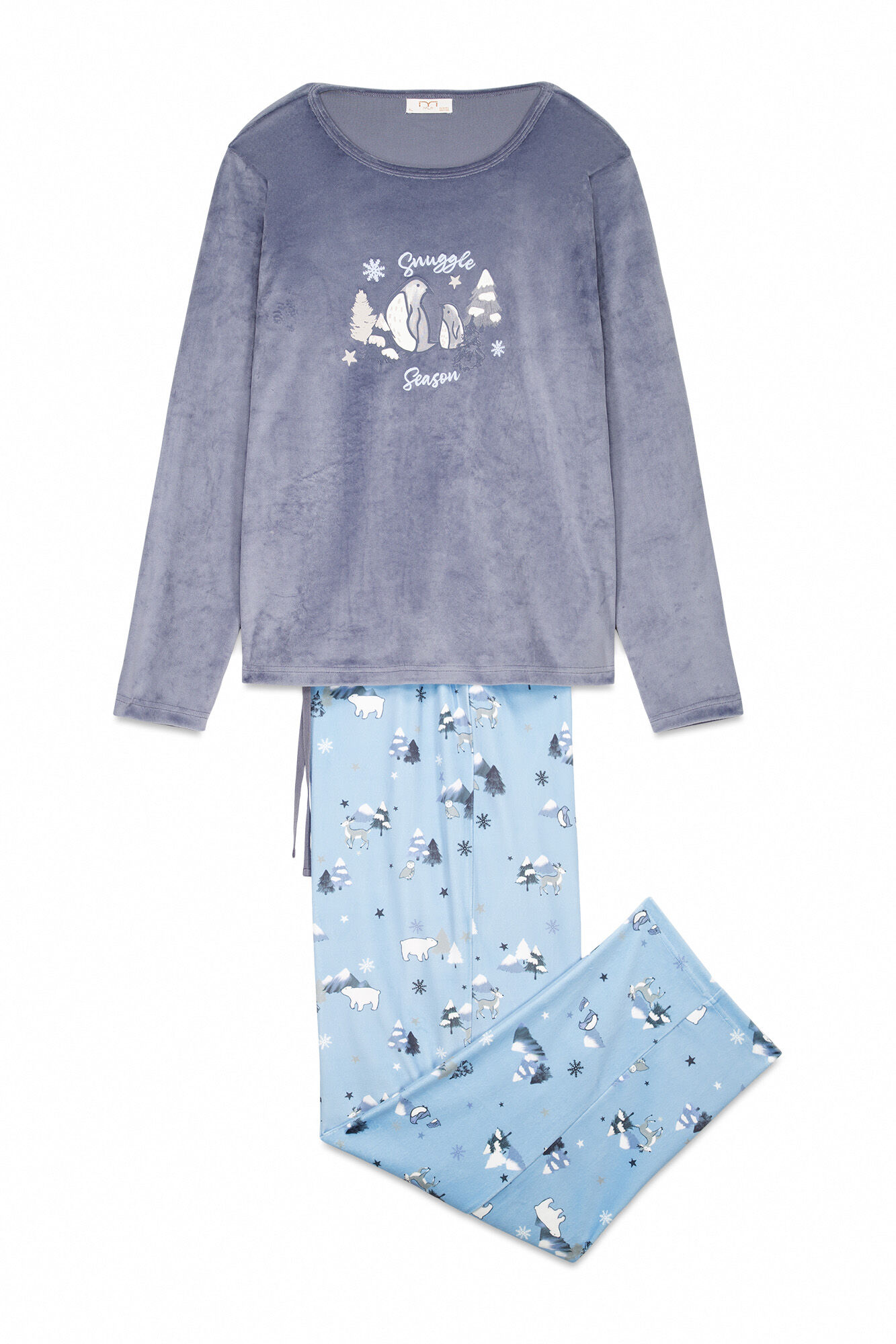 Milano Pijama oso Azul