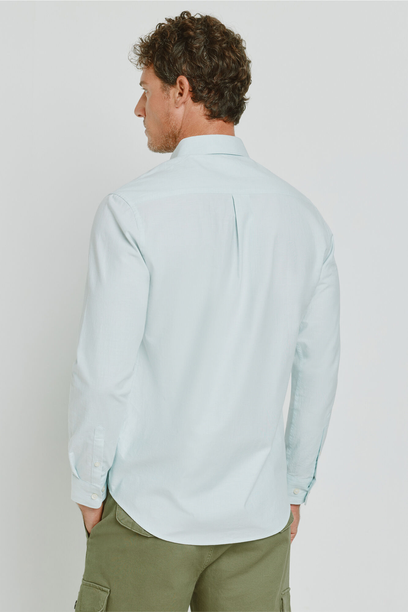 Milano Camisa de manga larga Azul