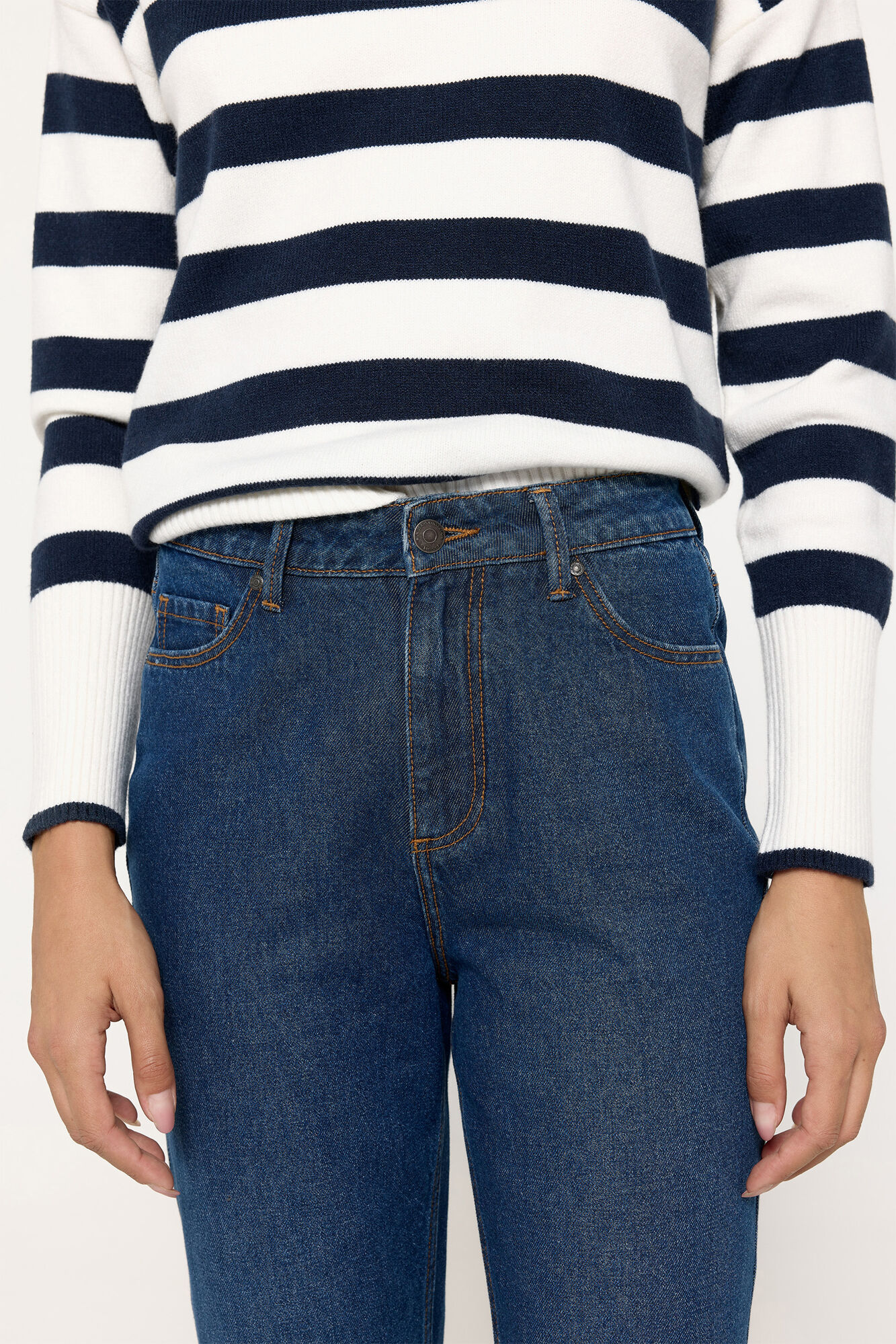 Milano Mom fit Denim Navy
