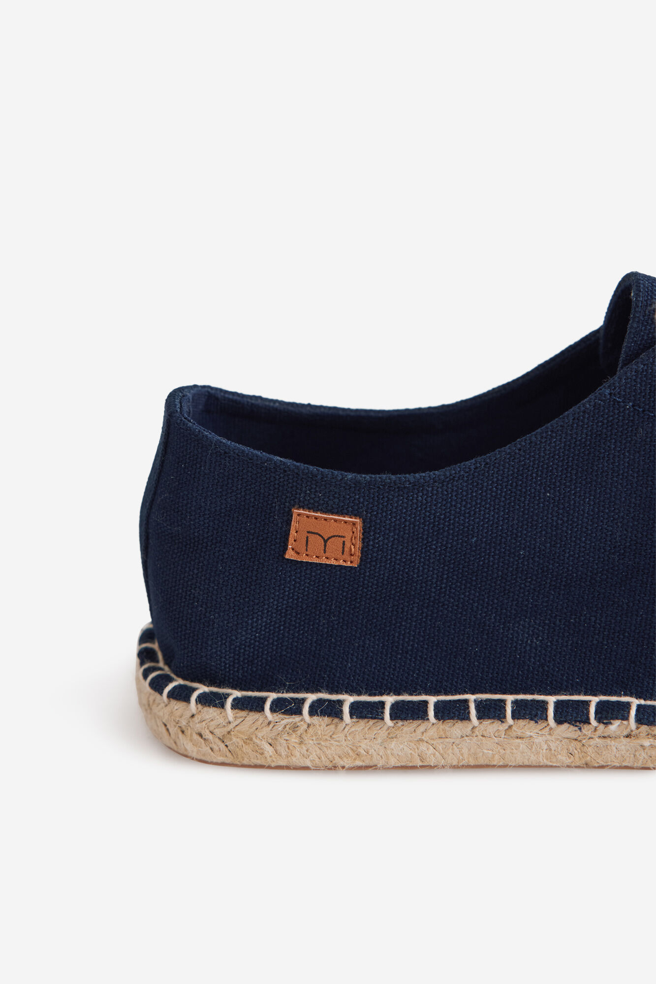 Milano Zapato de suela de yute Navy