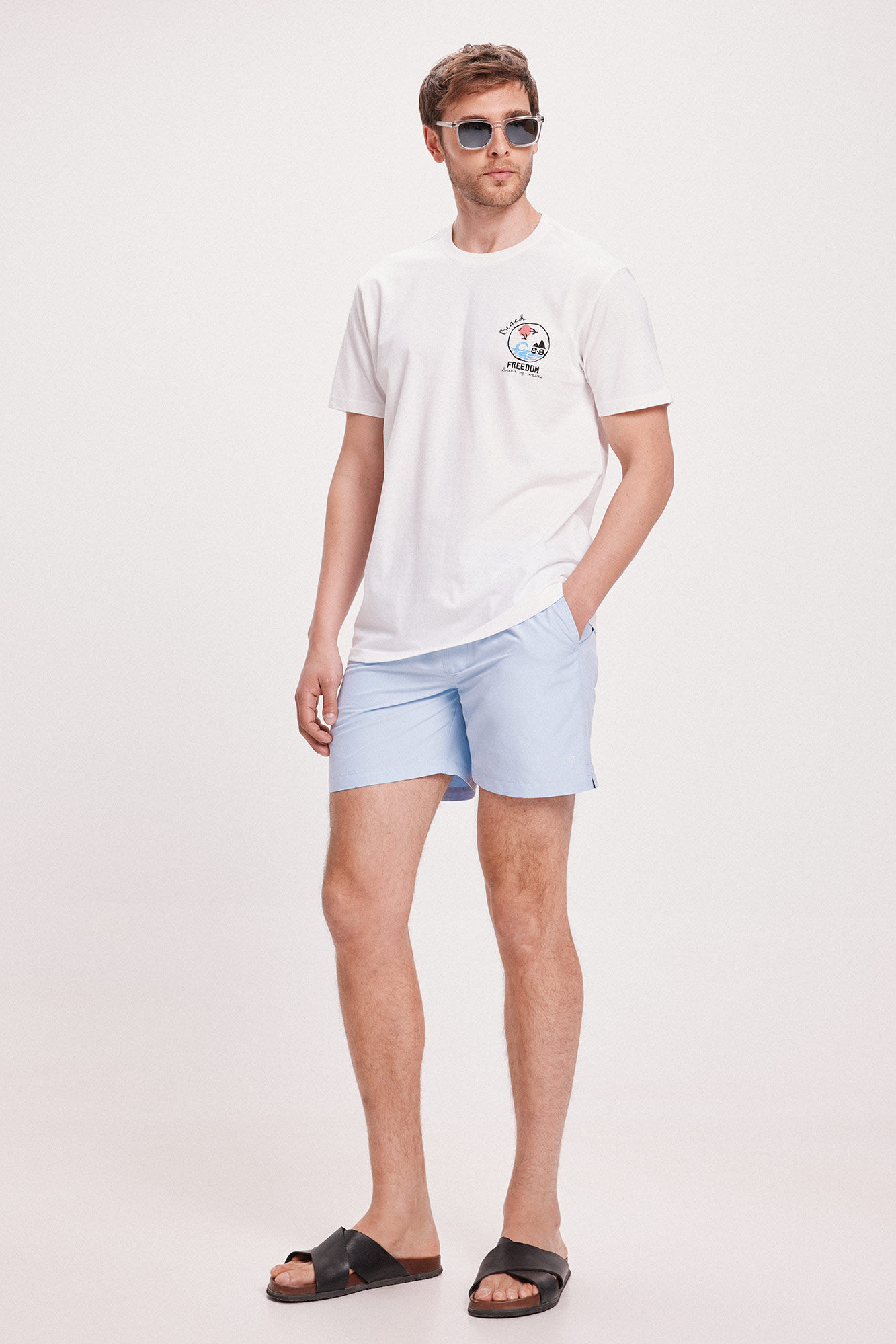 Milano Camiseta Estampada Blanco